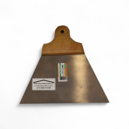 Espatula Cabo Madera 240mm 24cm Pintor Yesero Enduido
