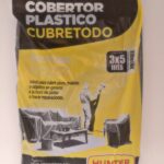 Cobertor de plástico  5x3 mts
