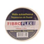 Cinta Malla Fibra Vidrio FIBROFLEX Para Placas Yeso 45 m x 5cm